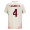 Maillot de Supporter AS Roma Cristante 4 Extérieur 2024-25 Pour Homme